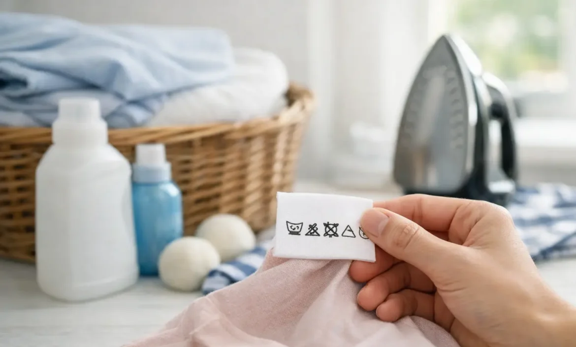 Cómo leer símbolos de lavado sin estropear ropa