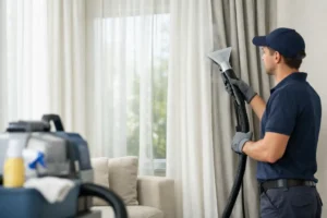 Lavado de cortinas a domicilio: qué esperar