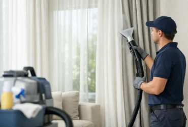 Lavado de cortinas a domicilio: qué esperar