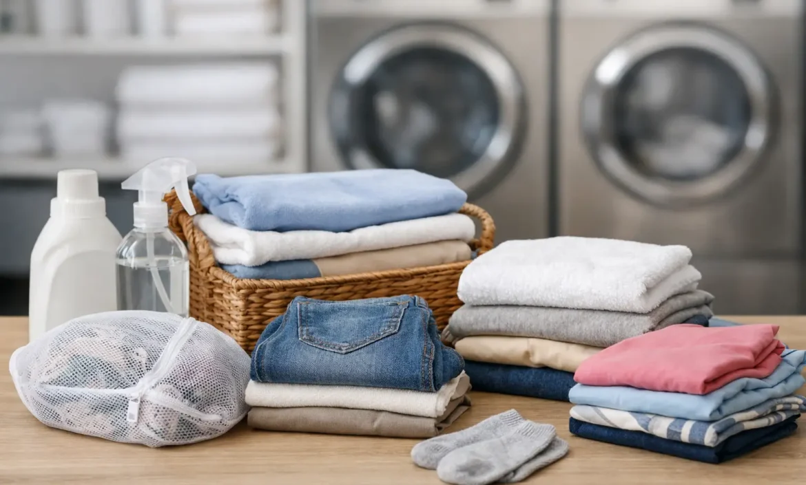 Cómo preparar ropa para lavandería bien