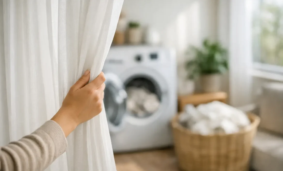Cada cuánto lavar cortinas según su uso