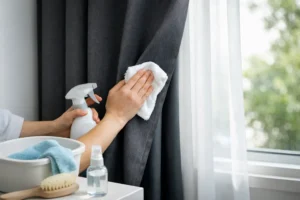Cómo limpiar cortinas blackout sin dañarlas