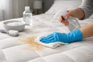 Cómo quitar manchas de colchón sin estropearlo