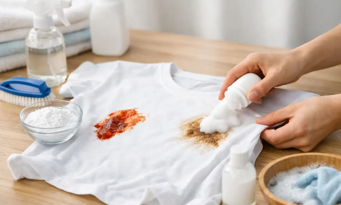 Cómo quitar manchas difíciles sin dañar la ropa