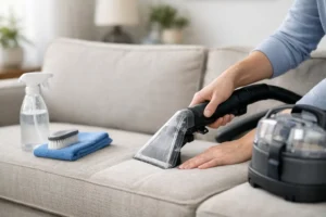 Guía para limpieza de tapicerías en casa