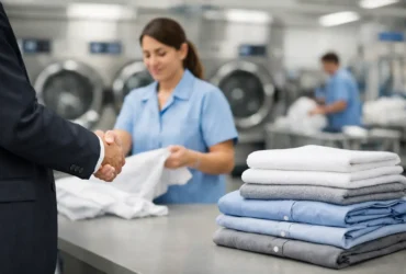 Guía para tercerizar lavandería empresarial
