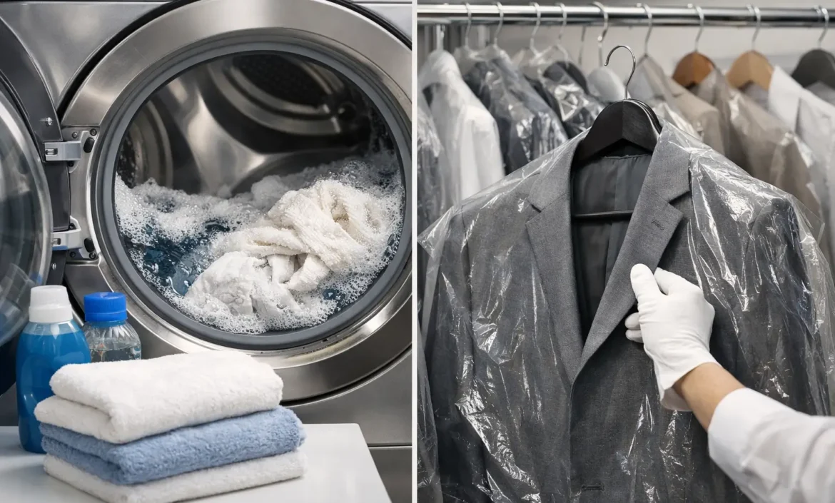 Wet cleaning vs lavado seco: ¿qué conviene más?