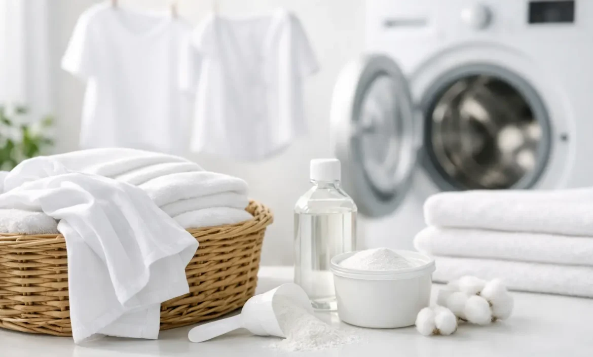 Cómo lavar ropa blanca sin que amarillee