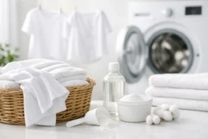 Cómo lavar ropa blanca sin que amarillee