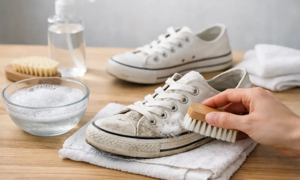 Cómo limpiar zapatillas deportivas de tela