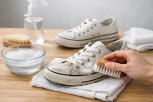Cómo limpiar zapatillas deportivas de tela