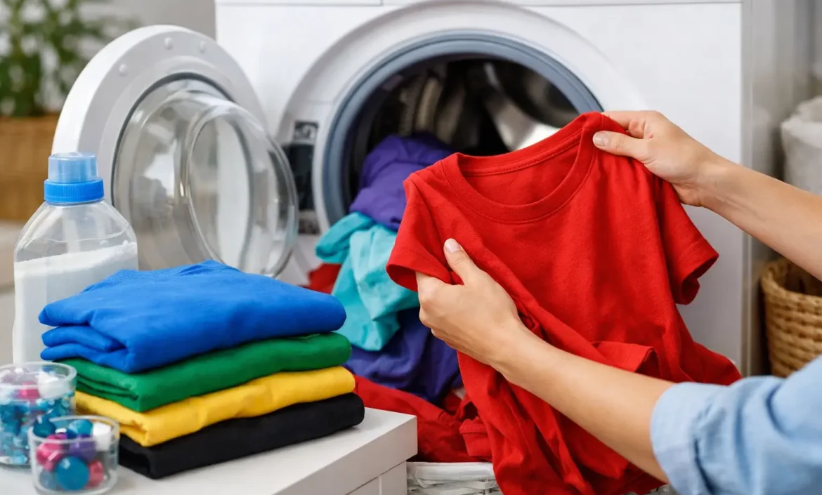 Cómo mantener el color de la ropa al lavarla