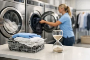 Cuánto tarda una lavandería y qué lo cambia