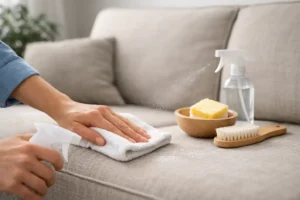 Guía para limpiar muebles sin dañar sus tejidos