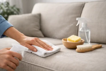 Guía para limpiar muebles sin dañar sus tejidos