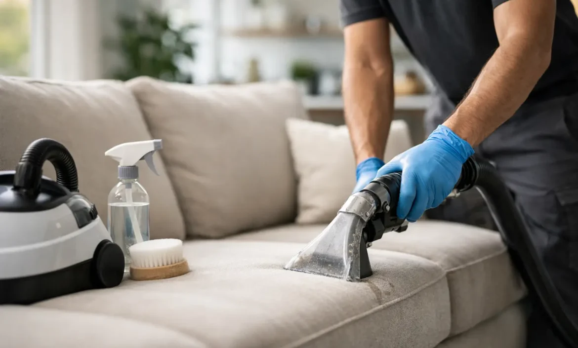 Limpieza profunda de sofás para tu hogar