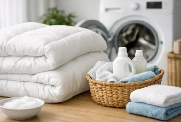 Cómo lavar edredones sin deformarlos en casa