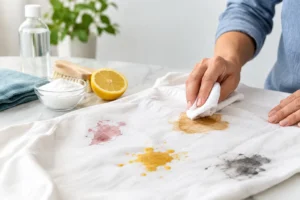 Tipos de manchas difíciles y cómo tratarlas